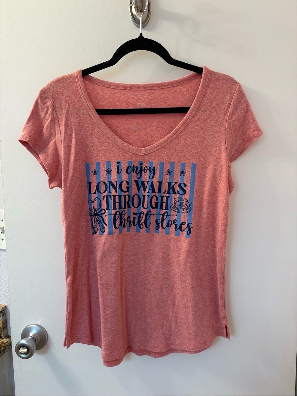 Women's Cynthia Upcycled “I Enjoy Long Walks Through Thrift Stores” Ptp 20-23